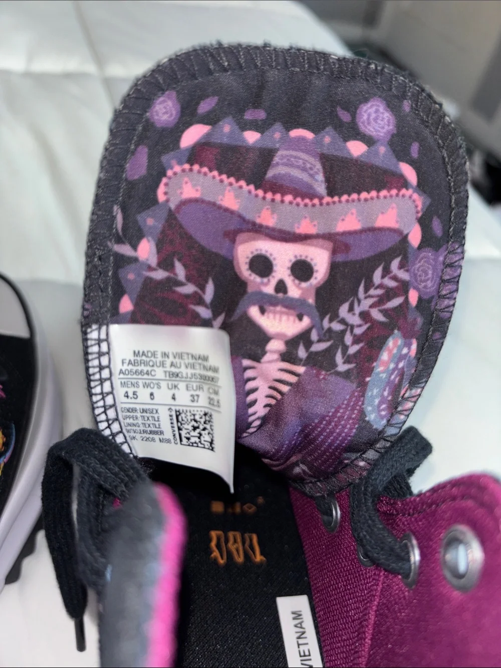 Converse Run Star Hike Platform High 'Día de Muertos' sneakers